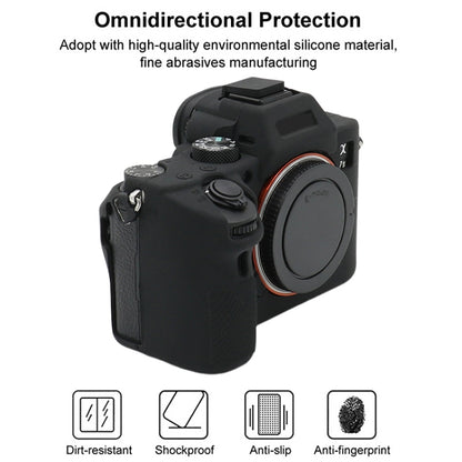สำหรับ Sony A7III / A7S3 / A7RIII / A7SIII เคสซิลิโคนอ่อนนุ่ม, For Sony A7 III / ILCE-7M3 / A7R III