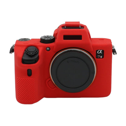 สำหรับ Sony A7III / A7S3 / A7RIII / A7SIII เคสซิลิโคนอ่อนนุ่ม, For Sony A7 III / ILCE-7M3 / A7R III