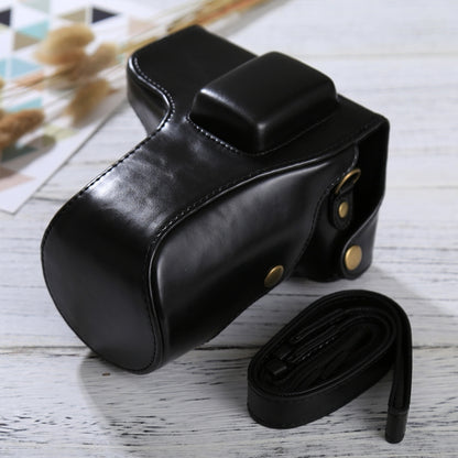 กระเป๋าใส่กล้องหนัง PU แบบเต็มตัวพร้อมสายรัดสำหรับ Samsung NX300, For Samsung NX300