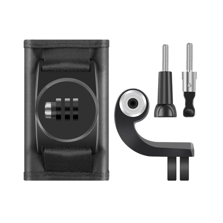 ตะขอและห่วงยึดกระเป๋าเป้สะพายหลัง Rec-Mounts คลิปหนีบเมาท์พร้อมสกรูสำหรับ GoPro HERO9 สีดำ / HERO8 สีดำ / 7/6/5/5 เซสชัน / 4 เซสชัน / 4/3+ / 3/2/1, DJI Osmo Action, Xiaoyi และกล้องแอ็คชั่นอื่นๆ