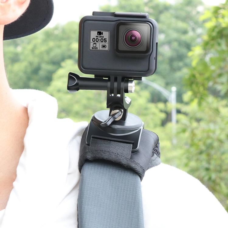 ตะขอและห่วงยึดกระเป๋าเป้สะพายหลัง Rec-Mounts คลิปหนีบเมาท์พร้อมสกรูสำหรับ GoPro HERO9 สีดำ / HERO8 สีดำ / 7/6/5/5 เซสชัน / 4 เซสชัน / 4/3+ / 3/2/1, DJI Osmo Action, Xiaoyi และกล้องแอ็คชั่นอื่นๆ