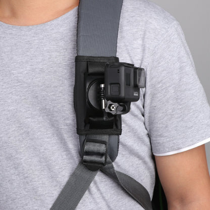 ตะขอและห่วงยึดกระเป๋าเป้สะพายหลัง Rec-Mounts คลิปหนีบเมาท์พร้อมสกรูสำหรับ GoPro HERO9 สีดำ / HERO8 สีดำ / 7/6/5/5 เซสชัน / 4 เซสชัน / 4/3+ / 3/2/1, DJI Osmo Action, Xiaoyi และกล้องแอ็คชั่นอื่นๆ