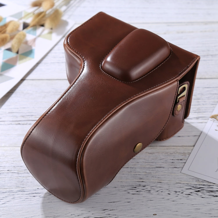 กระเป๋ากล้องหนัง PU ตัวเต็มสำหรับ Nikon D5300 / D5200 / D5100 (เลนส์ 18-55 มม. / 18-105 มม. / 18-140 มม.), For D5300