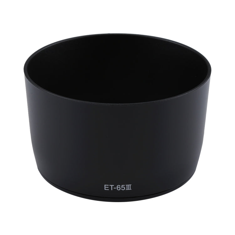 ET-65 III เลนส์ฮูดสำหรับกล้อง Canon EF 100mm f/2 USM / EF 135mm f/2.8 เลนส์โฟกัสแบบนุ่ม, ET-65 III