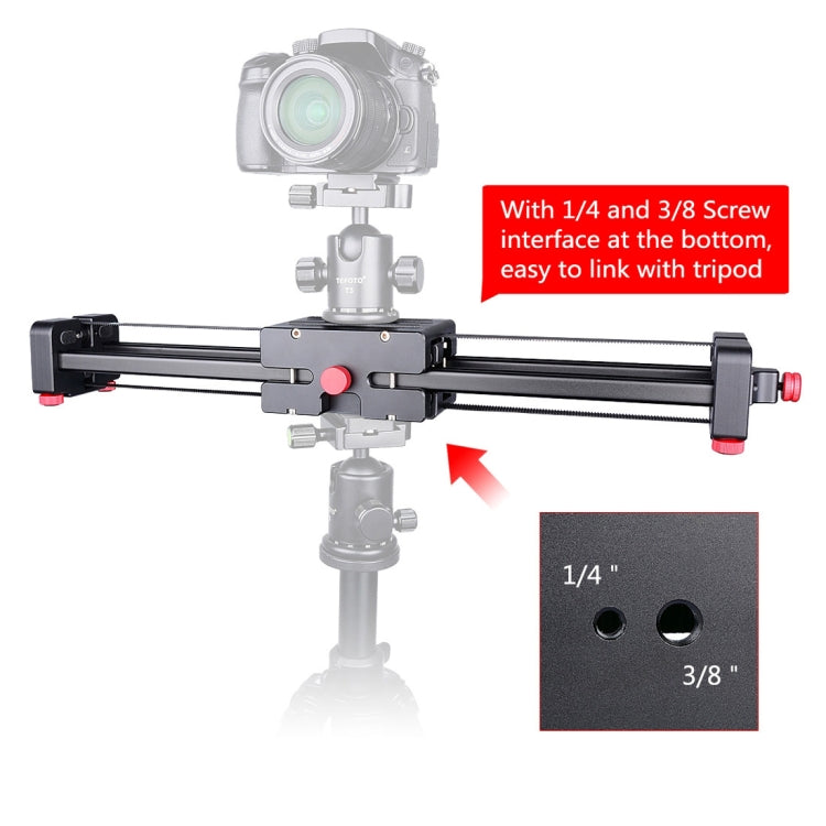 YELANGU YLG0109I 50 ซม./100 ซม. (ติดตั้งบนขาตั้งกล้อง) รางเลื่อนสำหรับกล้อง DSLR/SLR/กล้องวิดีโอ, 50cm / 100cm