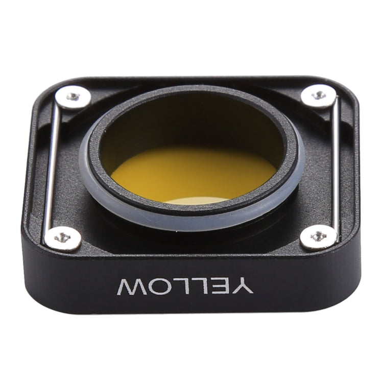 ฟิลเตอร์เลนส์สี Snap-on สำหรับ GoPro HERO6 /5, Yellow Color, Red Color