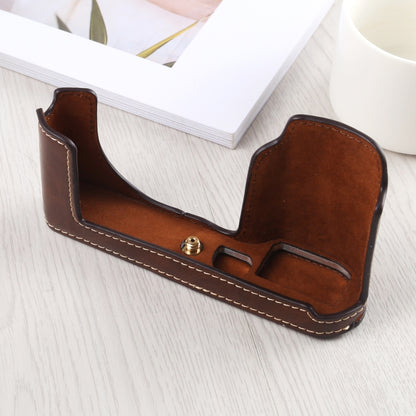 1/4 นิ้วด้ายกล้องหนัง PU ครึ่งเคสสำหรับ Leica TL (Typ 701), For Leica T701