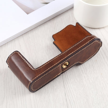1/4 นิ้วด้ายกล้องหนัง PU ครึ่งเคสสำหรับ Leica TL (Typ 701), For Leica T701