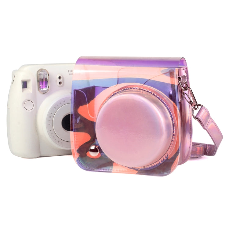 กระเป๋ากล้อง PVC Symphony ใสพร้อมสายสะพายสำหรับ Fujifilm Instax mini 11, For Fujifilm Instax mini 11 (PVC)