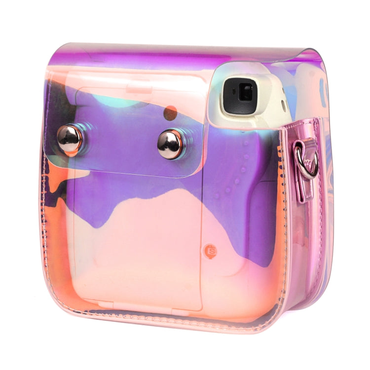 กระเป๋ากล้อง PVC Symphony ใสพร้อมสายสะพายสำหรับ Fujifilm Instax mini 11, For Fujifilm Instax mini 11 (PVC)