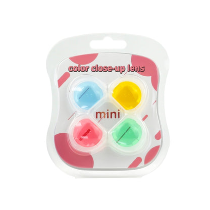 4 ชิ้น / เซ็ตเยลลี่สี่สีกรองกล้องสำหรับ Fujifilm Instax mini 11, 4-in-1 For FUJIFILM instax mini 11