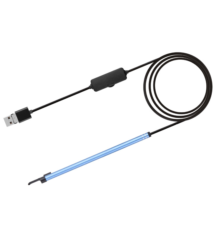2 in 1 USB HD Visual Earwax เครื่องมือทำความสะอาดกล้องเอนโดสโคป Borescope พร้อมไฟ LED และ Wifi ความยาวสายเคเบิล: 2 ม.