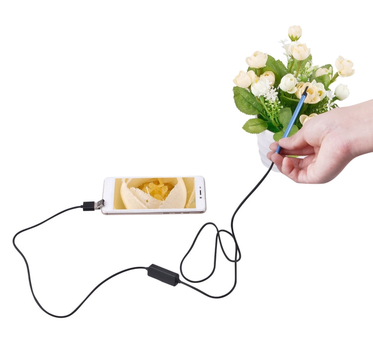 2 in 1 USB HD Visual Earwax เครื่องมือทำความสะอาดกล้องเอนโดสโคป Borescope พร้อมไฟ LED และ Wifi ความยาวสายเคเบิล: 2 ม.