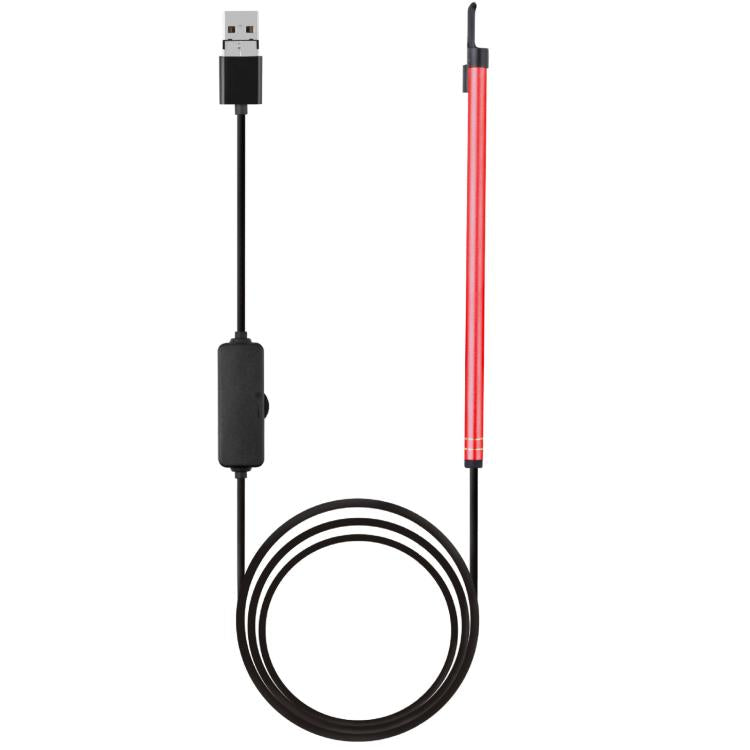 2 in 1 USB HD Visual Earwax เครื่องมือทำความสะอาดกล้องเอนโดสโคป Borescope พร้อมไฟ LED และ Wifi ความยาวสายเคเบิล: 2 ม.
