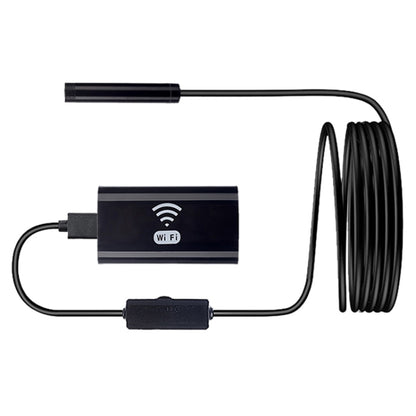 กล้องเอนโดสโคปโทรศัพท์มือถือ F99 HD, กล้องเอนโดสโคปแบบท่อกันน้ำ 8 มม., เวอร์ชัน Wifi, สายยืดหยุ่น, ความยาว: 2 ม., Length: 2m