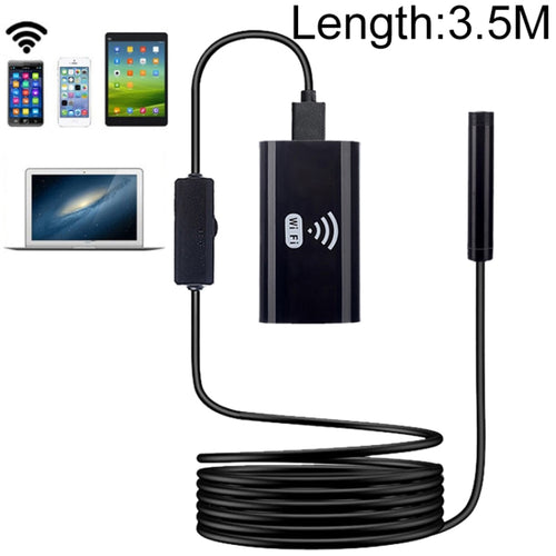 กล้องเอนโดสโคปโทรศัพท์มือถือ F99 HD, กล้องเอนโดสโคปแบบท่อกันน้ำ 8 มม., เวอร์ชัน Wifi, Hardwire, ความยาว: 3.5 ม., Length: 3.5m