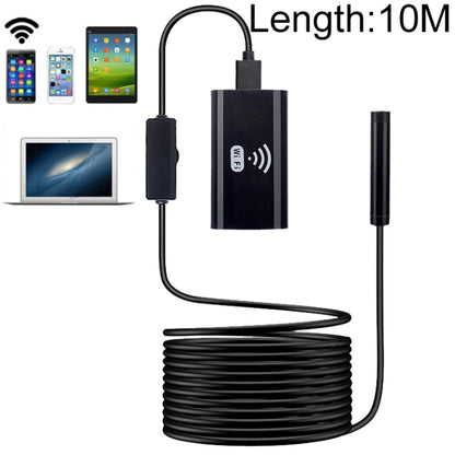 กล้องเอนโดสโคปโทรศัพท์มือถือ F99 HD, กล้องเอนโดสโคปแบบท่อกันน้ำ 8 มม., เวอร์ชัน Wifi, Hardwire, ความยาว: 10 ม., Length: 10m