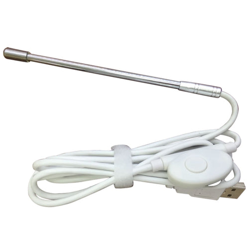 กล้องจุลทรรศน์ดิจิตอล USB 0.3 ล้านพร้อมไฟ LED 6 ดวง เส้นผ่านศูนย์กลางเลนส์: 4.9 มม