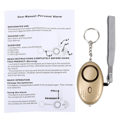 SINCOTE SCT-032 Mini Safe Buzzer ปลุกส่วนบุคคลดังพร้อมป้องกันการข่มขืนสำหรับเด็กหญิงและเด็ก สัญญาณเตือน 130dB, SINCOTE