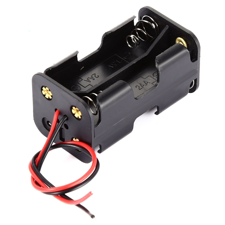 5 ชิ้น LandaTianrui LDTR-DJ002 6 โวลต์ 4 x AA แบตเตอรี่กรณีผู้ถือ 18 เซนติเมตรสำหรับ Arduino, 6V 4 x AA