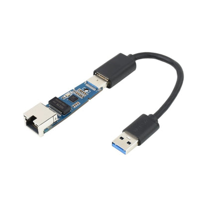 โมดูลแปลง Waveshare USB 3.2 Gen1 เป็น Gigabit Ethernet โดยไม่ต้องใช้ไดรเวอร์