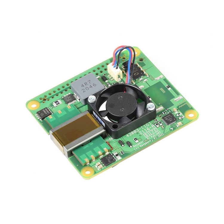 Waveshare Raspberry Pi PoE+ HAT บอร์ดขยายอีเธอร์เน็ตสำหรับ Raspberry Pi 3B+/4B