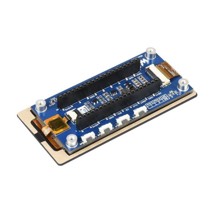 Waveshare 2.9 นิ้ว 296 x 128 พิกเซลโมดูล e-Paper สีดำ / ขาวแบบสัมผัสสำหรับ Raspberry Pi Pico, อินเทอร์เฟซ SPI, 20051