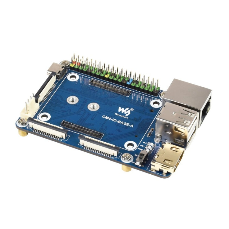 Waveshare Mini Base Board A สำหรับโมดูลคอมพิวเตอร์ Raspberry Pi, Base Board A For Raspberry Pi CM4