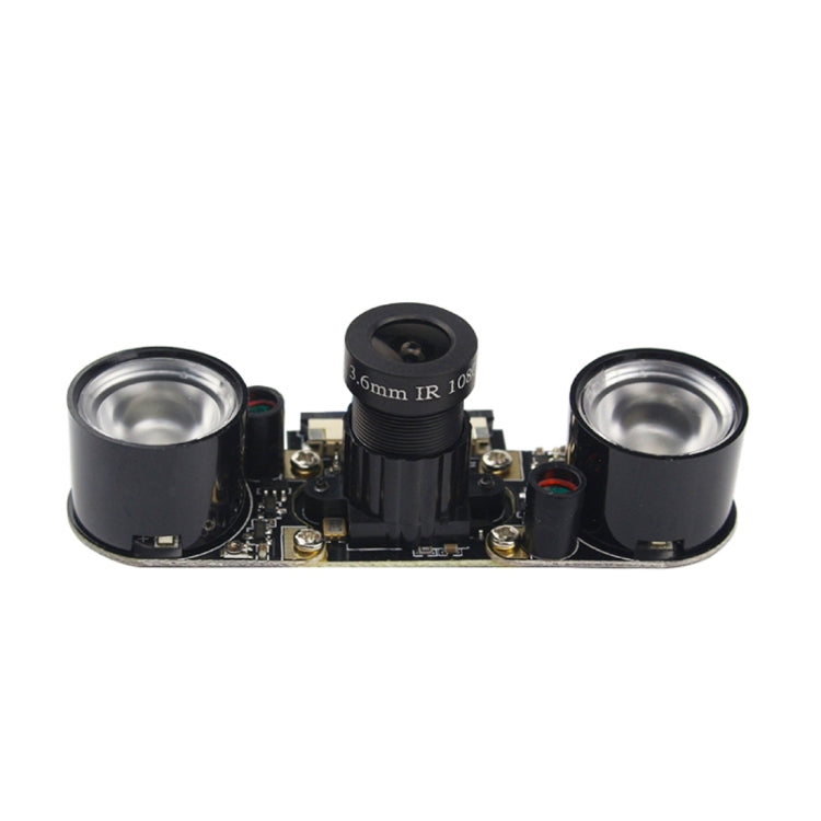 5MP OV5647 ปรับโฟกัสอินฟราเรด Night Vision กล้อง พร้อม 2 ชิ้น IR เซนเซอร์ ไฟสำหรับ Raspberry Pi 3