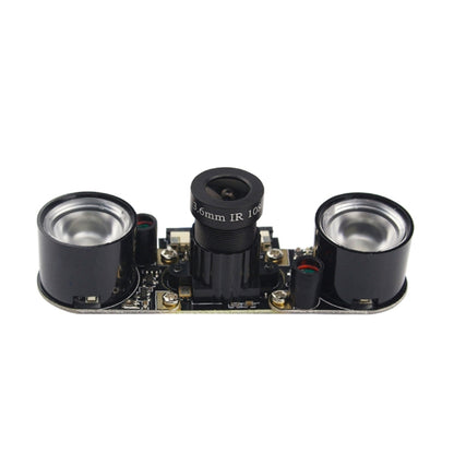 5MP OV5647 ปรับโฟกัสอินฟราเรด Night Vision กล้อง พร้อม 2 ชิ้น IR เซนเซอร์ ไฟสำหรับ Raspberry Pi 3