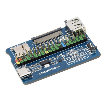 บอร์ดฐาน Waveshare Nano A สำหรับ Raspberry Pi CM4, Nano Base Board A