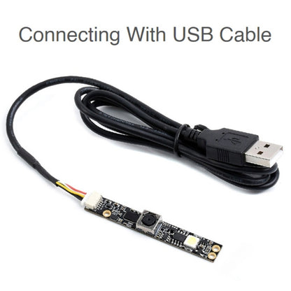 Waveshare OV5640 AF 5MP โมดูลกล้อง USB รองรับการบันทึกวิดีโอ 1080P, AF