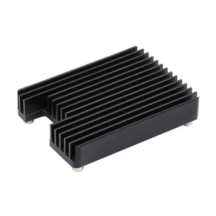 WAVESHARE ฮีทซิงค์อะลูมิเนียมสำหรับ Raspberry Pi CM4 พร้อมรอยบากเสาอากาศ
