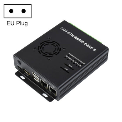 มินิคอมพิวเตอร์ Waveshare Dual ETH สำหรับ Raspberry Pi CM4, Gigabit Ethernet, 4CH แยก RS485