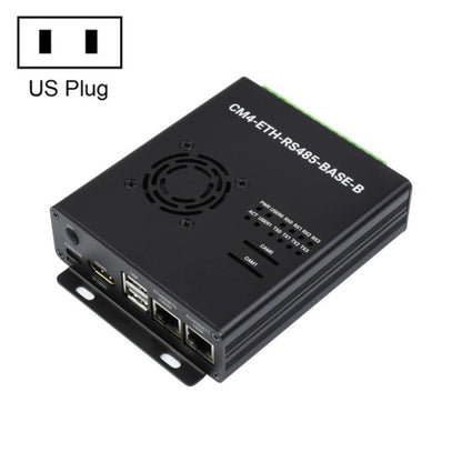 มินิคอมพิวเตอร์ Waveshare Dual ETH สำหรับ Raspberry Pi CM4, Gigabit Ethernet, 4CH แยก RS485