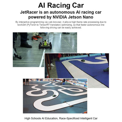 ชุด Waveshare JetRacer AI หุ่นยนต์แข่ง AI ที่ขับเคลื่อนโดย Jetson Nano, JetRacer AI Kit