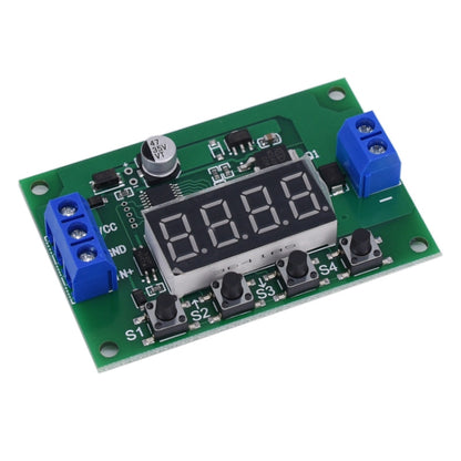 DC 5-30V MOS LED แสดงผล อัตโนมัติวงจรตั้งเวลาหน่วงเวลาโมดูลสวิตช์ควบคุมรีเลย์เวลาหน่วง