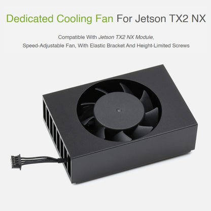 พัดลมระบายความร้อนเฉพาะ Waveshare สำหรับ Jetson TX2 NX, For Jetson TX2 NX
