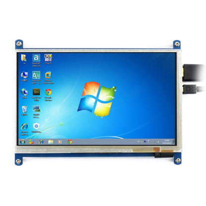 WAVESHARE 7 นิ้ว HDMI LCD (B) 800×480 หน้าจอสัมผัสสำหรับ Raspberry Pi, 7 Inch HDMI LCD (B)