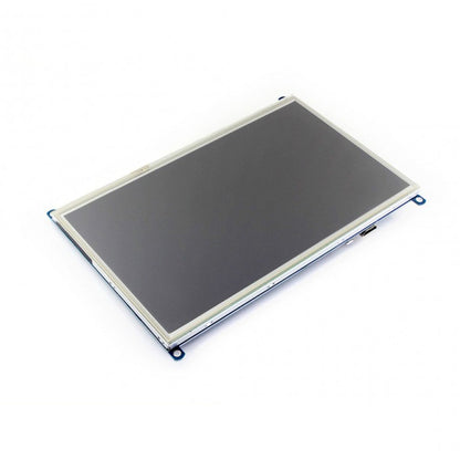 WAVESHARE หน้าจอสัมผัสแบบ Resistive ขนาด 10.1 นิ้ว LCD, อินเทอร์เฟซ HDMI ออกแบบมาสำหรับ Raspberry Pi, 10.1inch HDMI LCD
