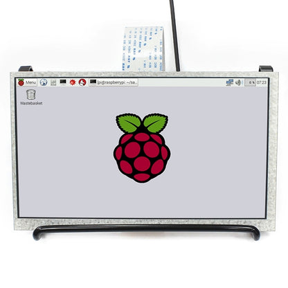 WAVESHARE 7 นิ้ว LCD IPS 1024x600 จอแสดงผลสำหรับ Raspberry Pi,อินเทอร์เฟซ DPI, 7inch LCD IPS