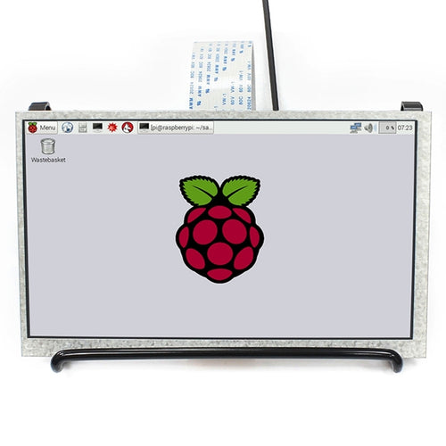 WAVESHARE 7 นิ้ว LCD IPS 1024x600 จอแสดงผลสำหรับ Raspberry Pi,อินเทอร์เฟซ DPI, 7inch LCD IPS