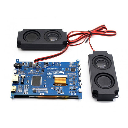 WAVESHARE 5 นิ้ว HDMI LCD (H) 800x480 หน้าจอสัมผัสสำหรับ Raspberry Pi รองรับระบบต่างๆ, 5 Inch HDMI LCD (H)