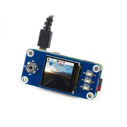 WAVESHARE 240x240 1.3 นิ้ว IPS จอแสดงผล LCD HAT สำหรับ Raspberry Pi, 1.3inch LCD HAT