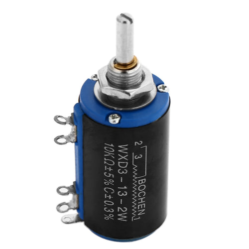 WXD3 - 13 - 2W โพเทนชิโอมิเตอร์แบบลวดพันที่มีความแม่นยำ, WXD3 - 13 - 2W 10K Ohm