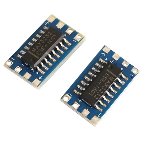 2 ชิ้นมินิ RS232 Max3232 เป็นคณะกรรมการการแปลงระดับ TTL