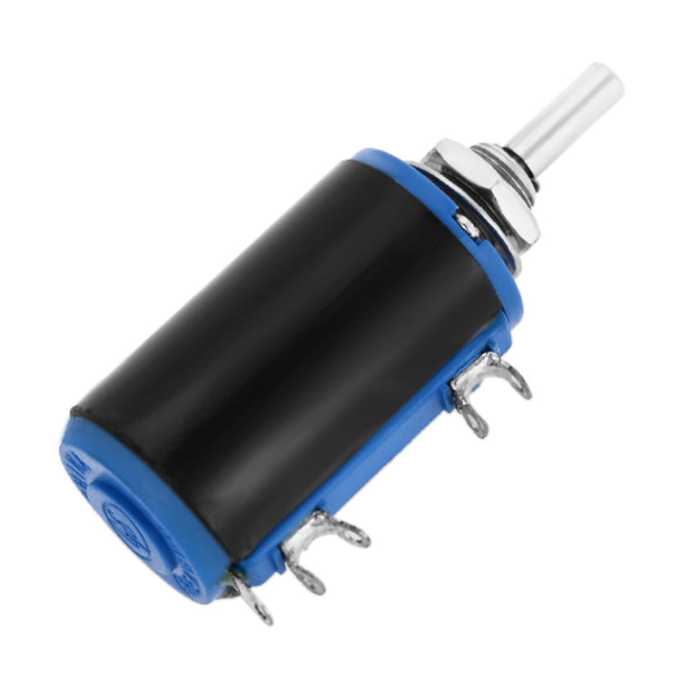 WXD3 - 13 - 2W 4.7K Ohm Multiturn Precision Potentiometer-สีดำ