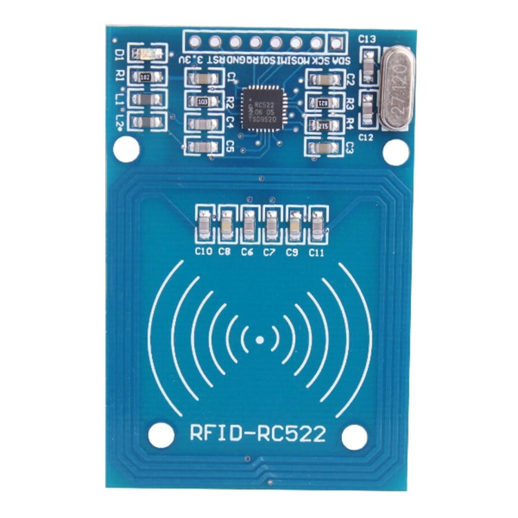 RFID-RC522 DIY ความปลอดภัย Key Fob เซนเซอร์ RF IC การ์ดโมดูลบอร์ด
