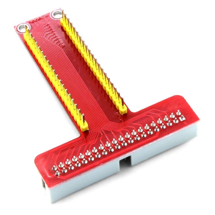 T Shape บอร์ดขยาย GPIO V1 สำหรับ Raspberry Pi B+