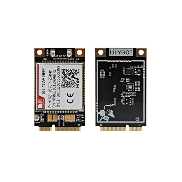TTGO T-PCIE ESP32-WROVER-B AXP192 ชิป WiFi Bluetooth Nano การ์ด SIM Series โมดูลฮาร์ดแวร์คอมโพสิต Development Board, SIM7600E-PCIE, SIM7600E-PCIE